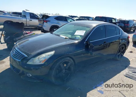 2013 Infiniti G37 Journey из США, поврежденный, VIN JN1CV6AP9DM306774
